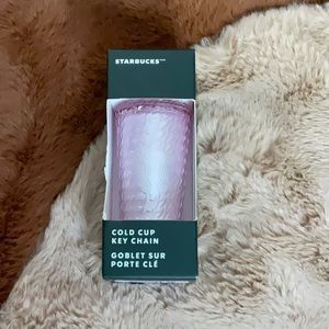 COPY - COPY - COPY - Starbucks pink keychain
